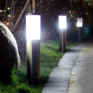 Stainless Steel LED Solar Lamp Post