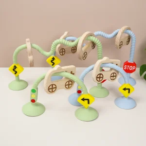 Wholesale Baby Sensory Toys Interactive Transportation Developmental Learning Silicone Educational Toys for Toddlers