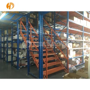 Heavy Duty Industrial Mezzanine Floor Steel Racking System Multi-Level Warehouse Storage Platform for Goods Stacking