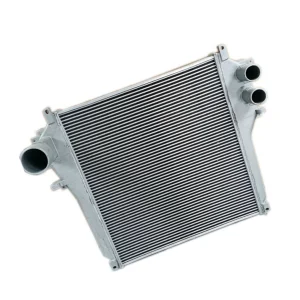 Custom Intercooler With Internal Baffles For Optimized Flow Distribution Maximizes Heat Exchange Efficiency
