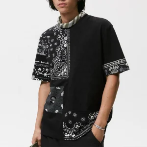 Custom Tee Shirts Paisley Shirt T Shirt Printed Manufacturers Custom T Shirts