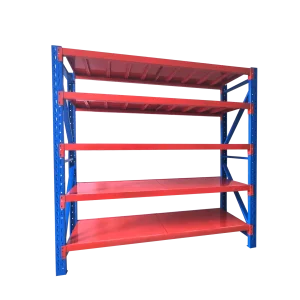 Q235 Steel 5-Layer Warehouse Shelf Light-Duty Large Span Racks