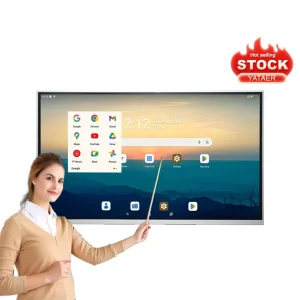 55/65/75/86/98/110 Inch All-in-One PC Interactive Whiteboard Touch Screen Smart Display for Classroom Conference