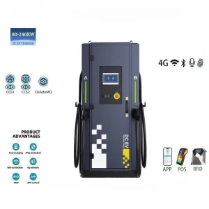 Intelligent DC Fast Charger EV High Powered Factory Whosale DC EV Charging Station New DC Commercial EV Charging Station