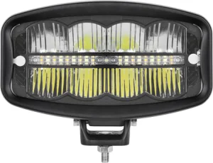 10-30V 9inch Rectangle R10 R7 LED Work Light Reflector Driving Light Series Heated Lens LED Lights Truck System