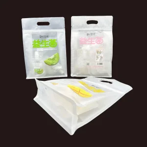 Wholesale Flat Bottom Bag With Zipper