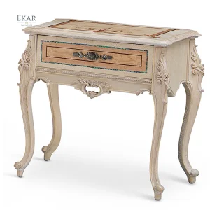 Bedside Table Night Stand French Design Antique Wood Night Stand