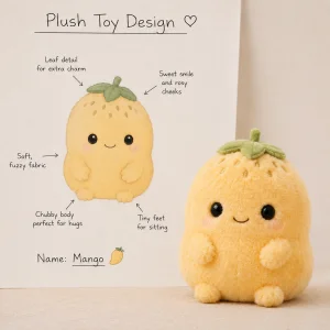 Custom AI Interactive Plush Toy, Voice Recorded Emotional Support Mascot, Personalized Sound Stuffed Animal for Anxiety Relief