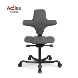 Austria Classic Bestseller Ergonomic Office Chair with Aluminum Alloy Base Saddle Stool Burostuhl Ergonomikus Irodai Sz&eacute;k
