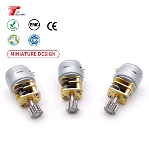 5v 15by Electric Gear Reducer Stepper Motor Mini DC Gear Motor