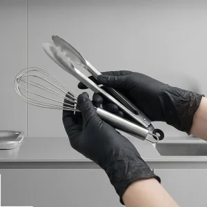 Customized Ambidextrous Disposable Vinyl (PVC) Gloves for Medical and Non-Medical