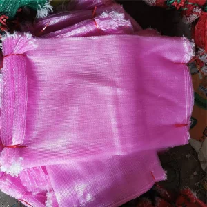 Novo Saco de Frutas de Malha Raschel Durável de Cítricos Limão Maçã