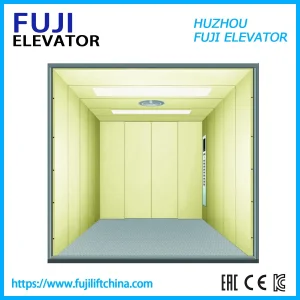 FUJI Cargo Elevator Freight Elevator Warehouse Cargo Lift China Factory Economic Price with Machine Room and Machine Roomless
