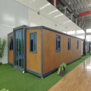 Casa portátil expansível totalmente equipada