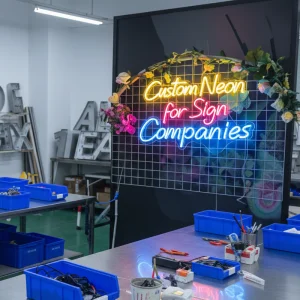 Personalized Acrylic Neon Sign, LED Wall Light, Multicolor Flexible Letters For Bedroom, Cafe, Shop, Event, Office