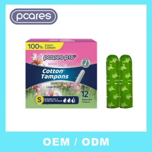 Fabricantes Super OEM Descartáveis 100%Organic Tampões de Algodão com Aplicadores de Plástico Viscose de Alta Qualidade 100% Eco-Friendly ODM