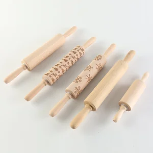Amz Hot Selling Bamboo Rolling Pin-Multiple Sizes for Kitchen Use Meat &amp; Poultry Tools Made in China