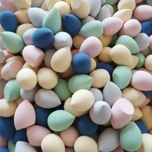 OEM ODM Custom Natural Cosmetics Tools Latex Free Makeup Sponge Beauty Private Label Super Soft Makeup Blender