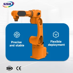 SZGH 6 Axis Lightweight Industrial Robot Arm 6kg Load