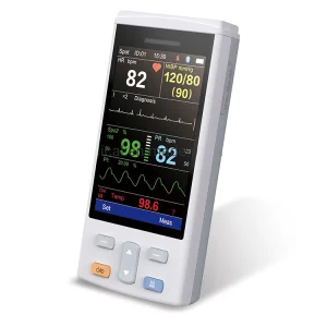 PC200V Veterinary Vital Monitor Animal Patient Monitor Portable Handheld SpO2 Patient Monitor