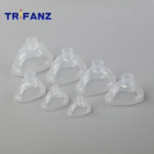 Fabricante de Máscara Facial de Anestesia de Silicone Cirúrgico Descartável com ISO13485 FDA