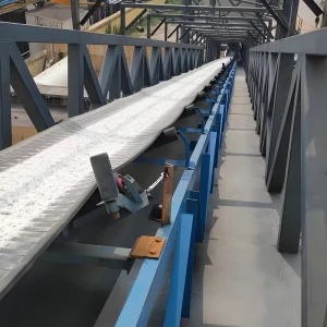 Stainless Steel Food Conveyor PVC/PU/Rubber Belt