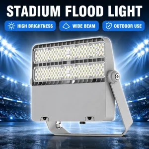 Modern COB IP66 High Brightness Sport Flood Lights Outdoor 750W/1000W DMX512 RGB Stadium Lighting System for Sports Seaport