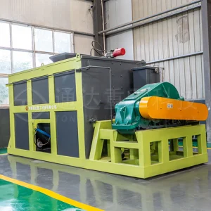 Animal Manure Composting Organic Compost Machine Horizontal Fermentation Tank