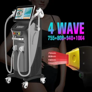 The Only Production Plant 4 Wave 200 Millions Diode Ice Laser Hair Removal Price Machine 2025 Hair Removal Laser Device