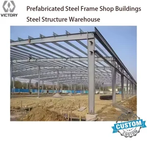 Prefab Steel Structure Warehouse High Quality H Steel Materials Steel Structure Building