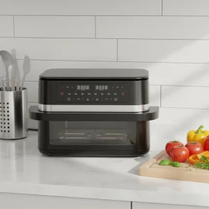 Large Capacity 12L Stainless Steel Air Fryer