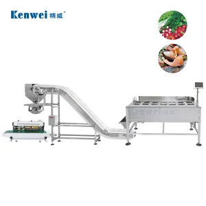 High-Speed Packaging Equipment with 14 Head Manual Multihead Weigher Packaging System