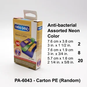 Anti-Bacterial Adhesive Bandage Strips