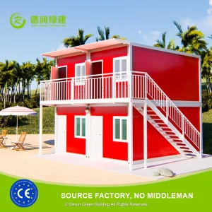 Casas Prefabricadas Modernas Personalizadas Populares à Venda Prontas para Morar Edifício de Casa de Contêiner de Vidro
