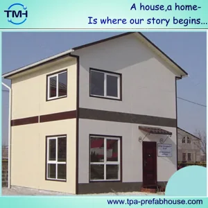 Economicial Prefabricated House in Double Storey
