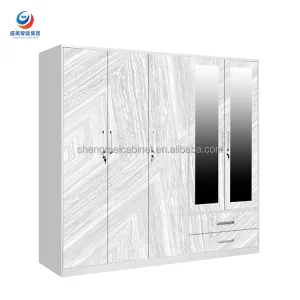 Minimalist Large Capacity Steel Wardrobe