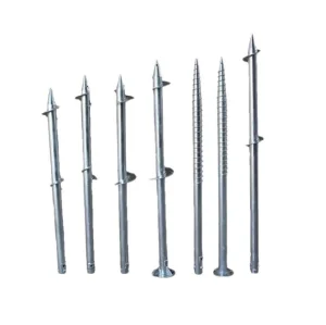 Full Length Anchor Split Set Stabilizer Friction Bolts Ground Earth Solar Power Screw Piles