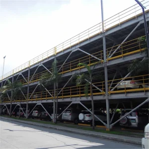 Multi Story Steel Structure Parking Lot for Cars and Motorcycles