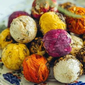 High Aroma Concentrated Blooming Tea Fine Craft Blooming Flower Tea Balls Dried Natural Edible Flower Tea Household Tea Brewing