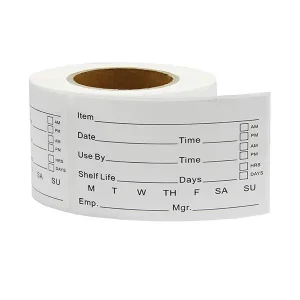 China Low Temperature Resistant Freezer Adhesive Labels Companies, Product