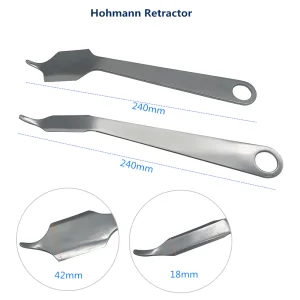 Stainless Steel Hohmann Retractor for Upper /Lower Limb Retractor Orthopedics Surgical Instruments