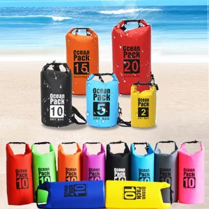 Bolsa seca impermeable de diseño de barril