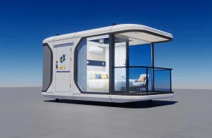 Internationally Approved PVC Capsule Housing for Emergency Needs