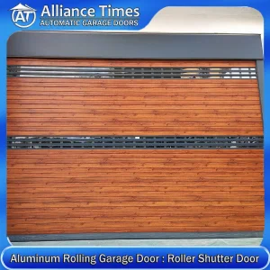 Heavy-Duty Aluminum Alloy Automatic Rolling Garage Doors for Warehouses
