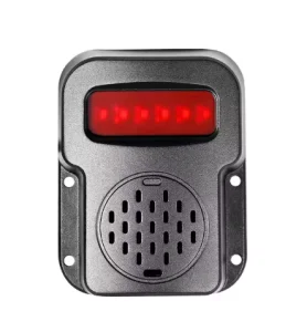 Leisure Auto IP68 Waterproof Sound and Light Alarm Reversing Buzzer Warning Light for Heavy Duty Truck Car Blind Spot Alert
