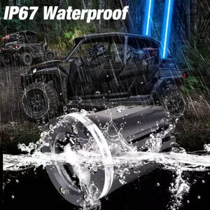 Lanterna LED a laser para caminhão pesado off-road, luz a laser para mineração