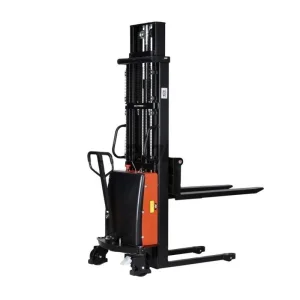 Productive Semi-Electric Stacker with 2000kg Load Capacity for Heavy Warehouse Tasks