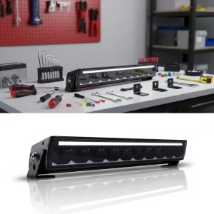 Brtled Patent White Amber DRL LED Light Bar Screwless off-Road Car ATV LED Light Bar LED Bar Offroad Lights