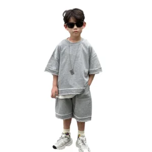 Camiseta casual para niños linda