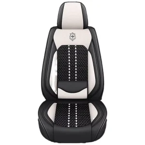Luxury Car Seat Cover Custom Logo Napa Leather